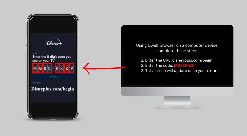Activate Disney Plus with Disneyplus.com/begin 8 Digit Code [Solved 2023]